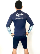 Invert Style Long Sleeve Rashguard Blue