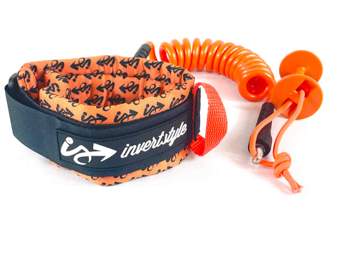 Leash Biceps Invert Style Storm 8mm Orange