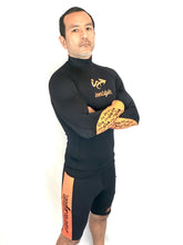 Invert Style Long Sleeve Rashguard Black/Orange